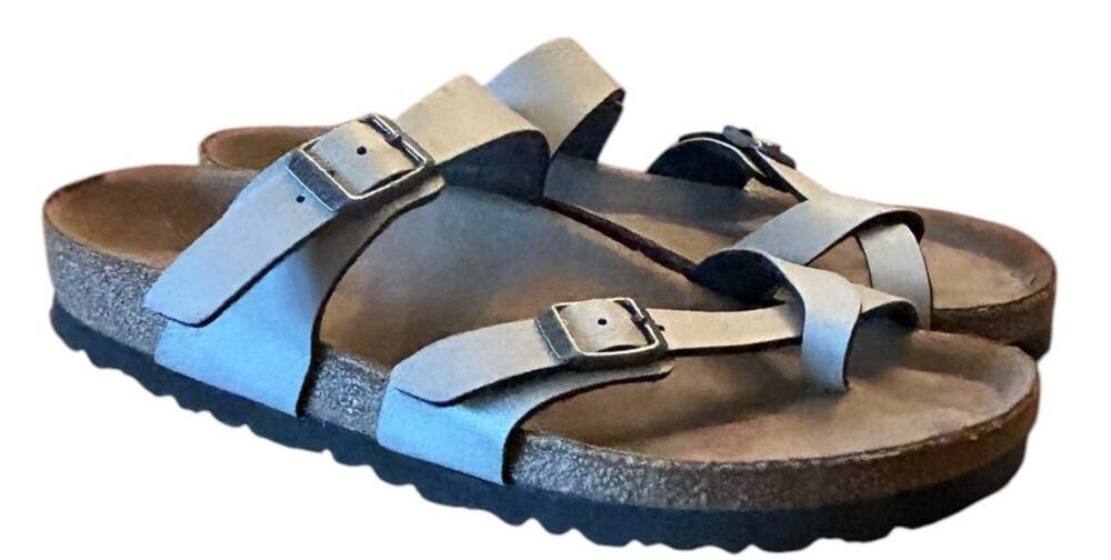 BIRKENSTOCK Sandcastle Mayari Birko Flor Strappy Sandal Women's EU 37 US 6